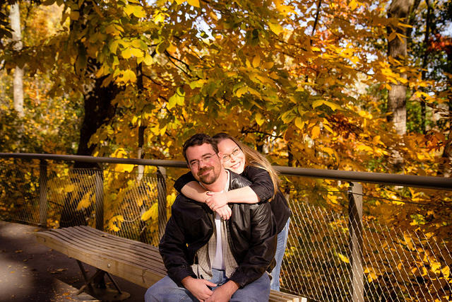 botanical sm bench yellow leaves