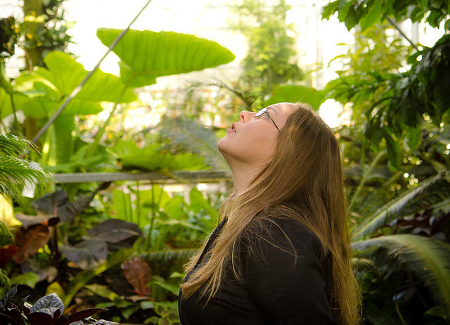 botanical sm yvonne looking up